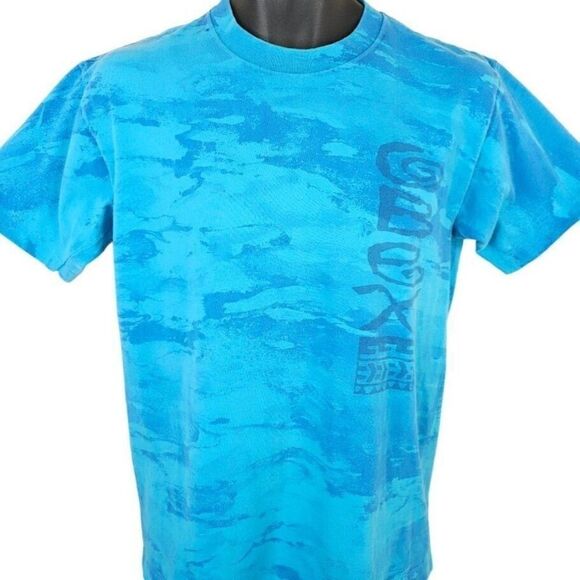 Surfer T Shirt Mens Size Small Vintage 80s Tie Dye Surfing Surf Beach - Picture 1 of 7